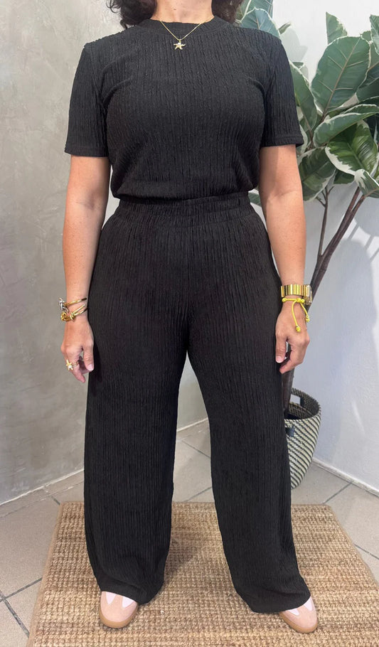 Set de pantalon, manga corta